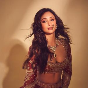 Actress Akanksha Sharma Looks Royal in Maroon Lehenga – Latest Photos Go Viral