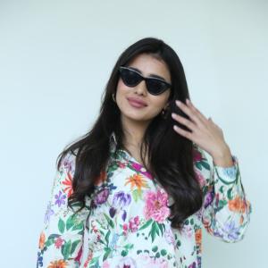 Actress Ketika Sharma Slays the Floral Trend in Casual Style – Latest Photos