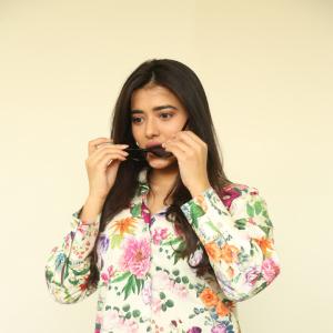 Actress Ketika Sharma Slays the Floral Trend in Casual Style – Latest Photos