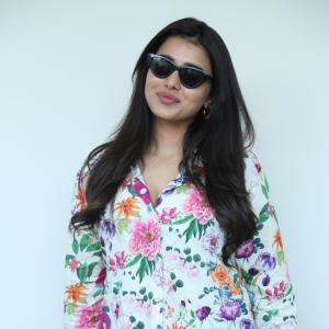 Actress Ketika Sharma Slays the Floral Trend in Casual Style – Latest Photos