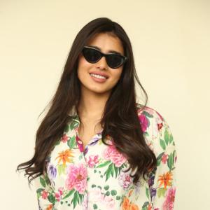 Actress Ketika Sharma Slays the Floral Trend in Casual Style – Latest Photos