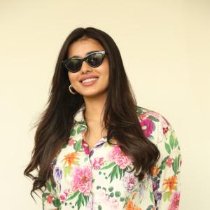 Actress Ketika Sharma Slays the Floral Trend in Casual Style – Latest Photos