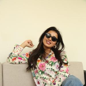Actress Ketika Sharma Slays the Floral Trend in Casual Style – Latest Photos