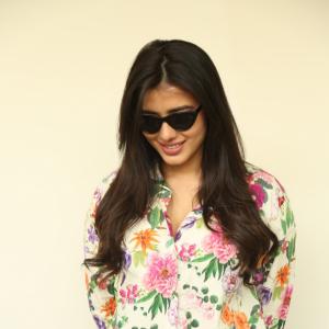 Actress Ketika Sharma Slays the Floral Trend in Casual Style – Latest Photos