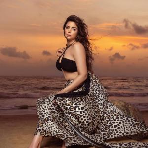 Actress Shama Sikander Sets Beach Vibes on Fire in Her Latest Wild Look