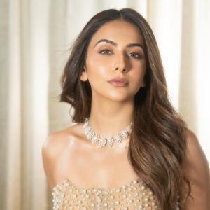 Latest Photos | Actress Rakul Preet Singh Slays in Pearl Embellished Glamour Gown