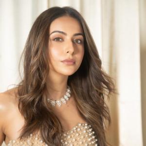 Latest Photos | Actress Rakul Preet Singh Slays in Pearl Embellished Glamour Gown