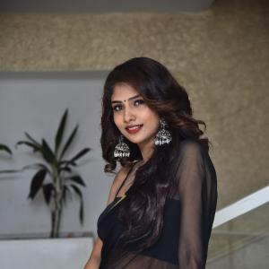 Latest Photos | Actress Aaradhya Devi Dazzles in Elegant Black Saree Look