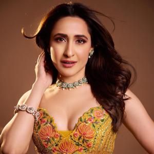 Actress Pragya Jaiswal Dazzles in a Festive Lehenga – Latest Photos