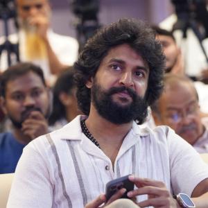 Actor Nani's Latest Telugu Movie HIT 3 Success Meet Photos