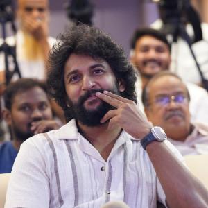 Actor Nani's Latest Telugu Movie HIT 3 Success Meet Photos