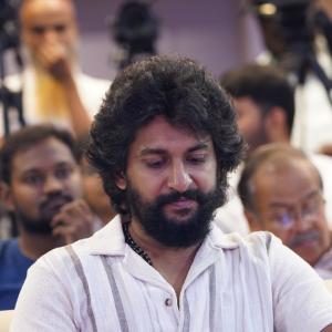 Actor Nani's Latest Telugu Movie HIT 3 Success Meet Photos