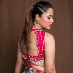 Anasuya Bharadwaj’s Festive Look in Lehenga | Latest Photos