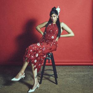 Actress Faria Abdullah Slays in Bold Red Dress | Latest Glam Photoshoot