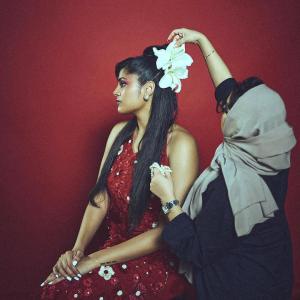 Actress Faria Abdullah Slays in Bold Red Dress | Latest Glam Photoshoot