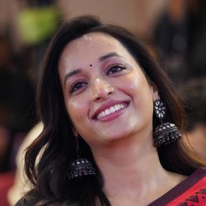 Actress Srinidhi Shetty Stuns in Elegant Red Saree | Latest Photos