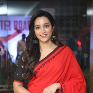 Actress Srinidhi Shetty Stuns in Elegant Red Saree | Latest Photos