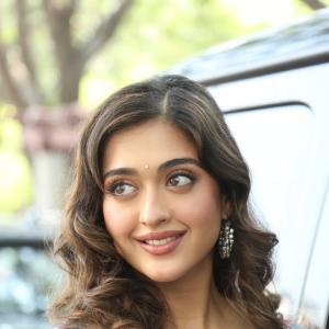 Actress Gayatri Bharadwaj Stuns in Traditional Embroidered Kurta | Latest Photos