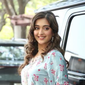 Actress Gayatri Bharadwaj Stuns in Traditional Embroidered Kurta | Latest Photos