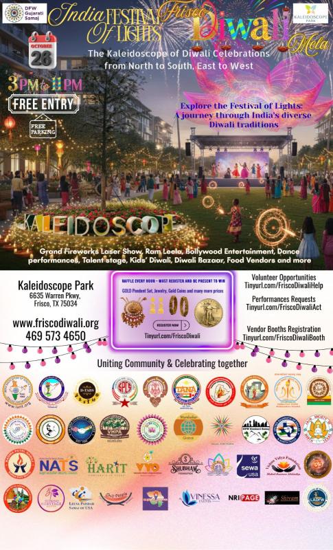 India's Festival of Lights – Diwali Mela in  Frisco