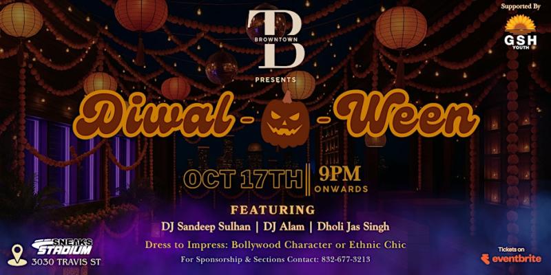 Diwal-O-Ween Event in Houston, TX