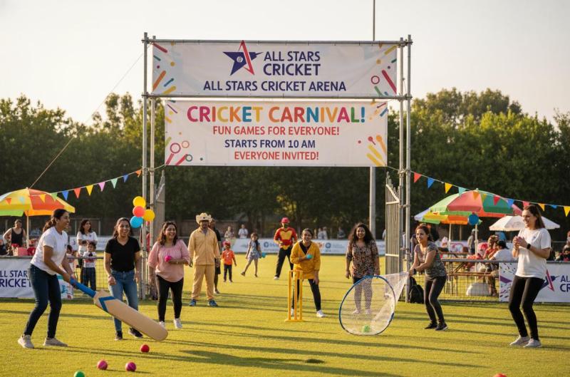 All Stars Cricket Arena presents: Cricket Carnival!