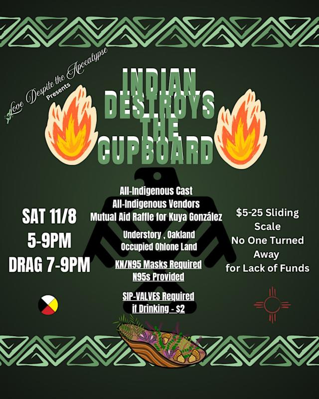 Indian Destroys The Cupboard Event