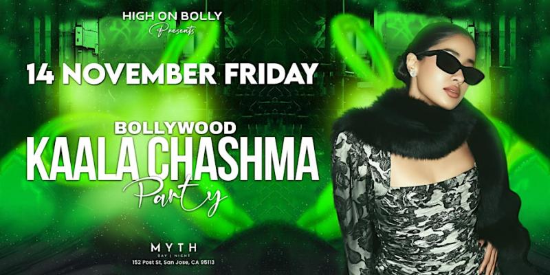 Bollywood Kaala Chashma Party Event in San Jose