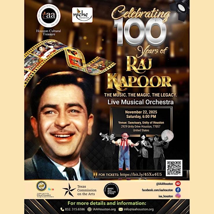 Raj Kapoor – The Legacy of Love and Music - Houston TX