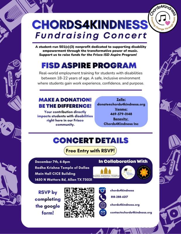 Chords4Kindness – Fundraising Concert