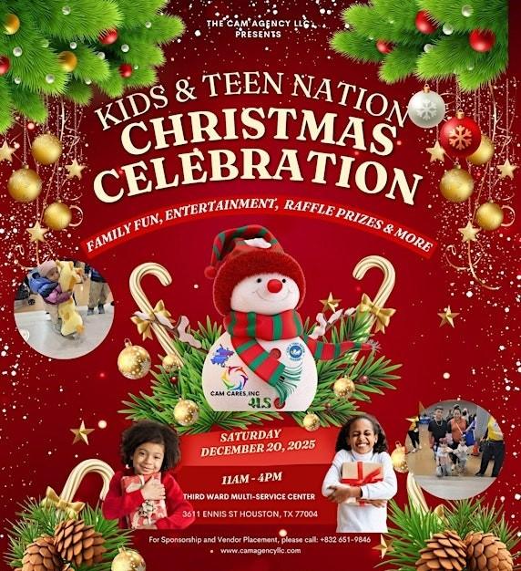 3rd Annual Youth Christmas Celebration - Houston, Tx