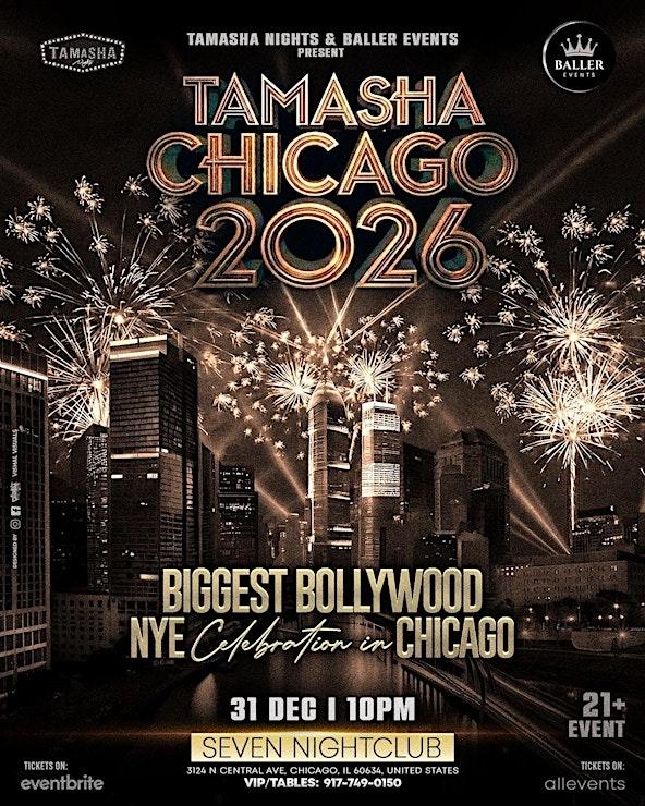 BlueGlove Presents: #1 OFFICIAL CHICAGO BOLLYWOOD NYE 2026 |SEVEN NIGHTCLUB
