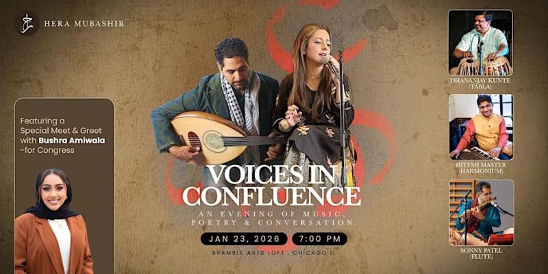 Voices in Confluence An Evening of Music, Poetry & Conversation