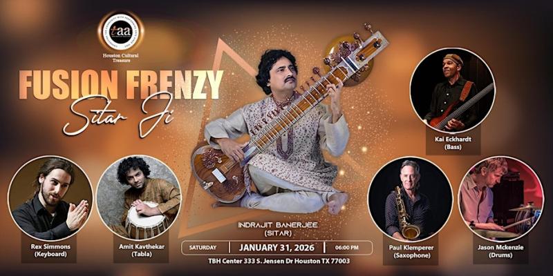 Fusion Frenzy - Sitar Ji - Houston, TX