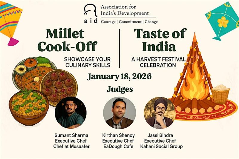 Millet Cook-Off | Taste of India – Harvest Festival - Houston, TX