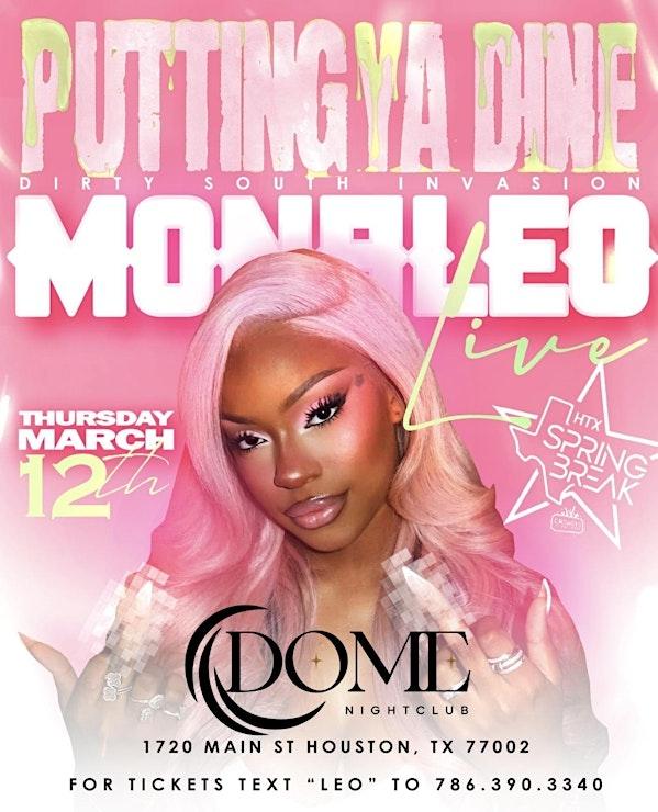 MONALEO PERFORMING LIVE - SPRING BREAK HOUSTON TAKEOVER