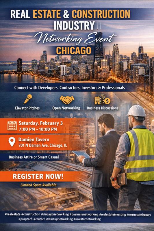 Real Estate & Construction Industry Networking Event Chicago