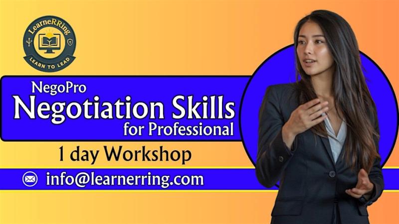 Negotiation Skills - Professional 1 Day Workshop | Chicago, IL