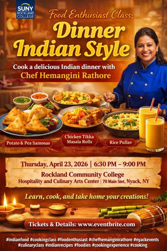 Food Enthusiast Class  Dinner Indian Style - Jersey City, NJ