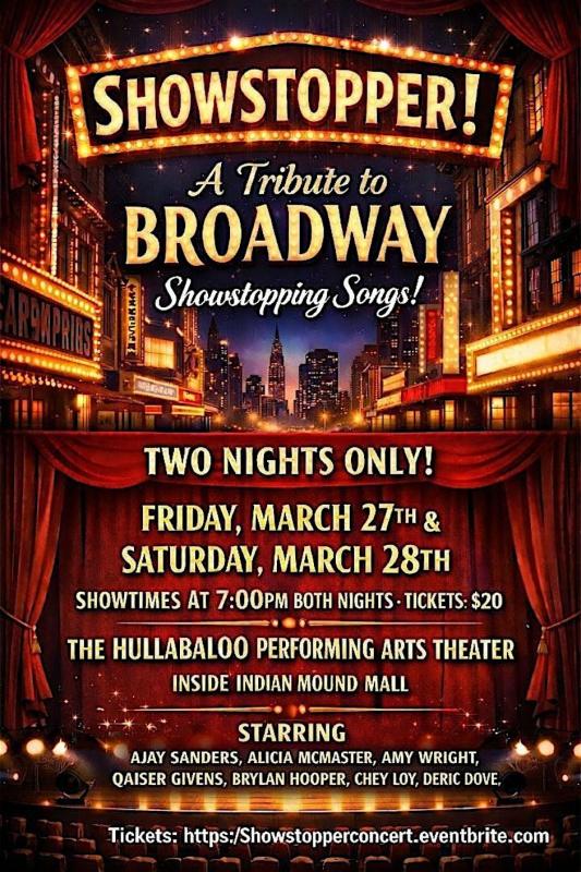 SHOWSTOPPER! (A Tribute To Broadway hits) - Columbus, OH
