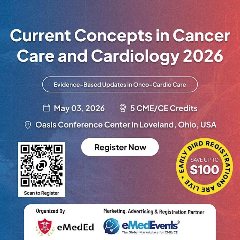 Current Concepts in Cancer Care and Cardiology 2026 - Columbus, OH