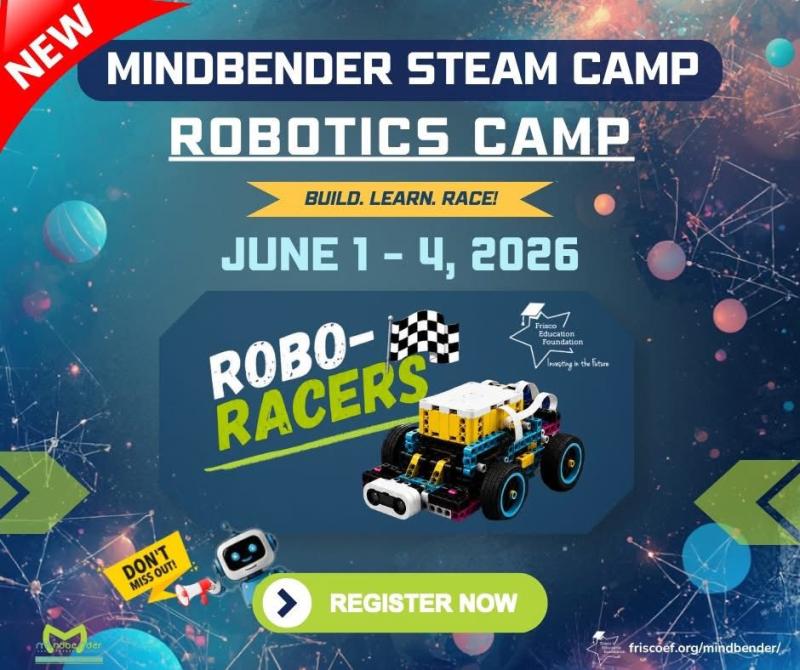 MindBender STEAM Camp – Robotics Camp 2026