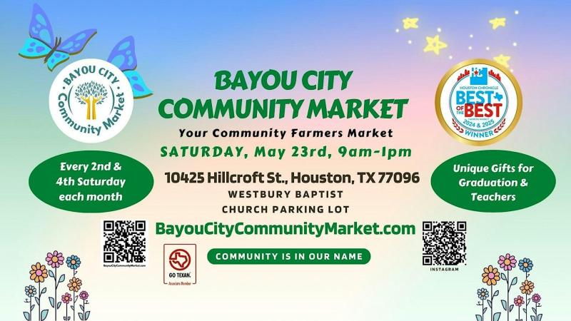 Bayou City Community Market - Your Community Farmers and Artisan Market - Houston, TX