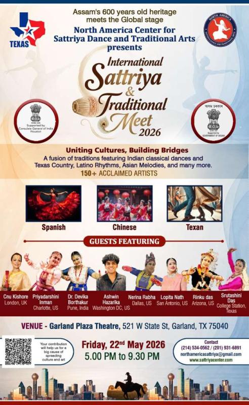 International Sattriya & Traditional Meet 2026 – A Fusion of Cultures