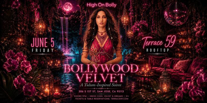 JUN 05 | FRI | A TULUM -INSPIRED ROOFTOP SOIREE | BOLLYWOOD VELVET | AUSTIN