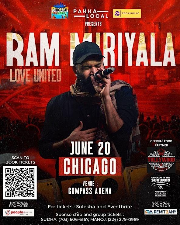 Ram Miriyala Live Concert - Chicago 2026
