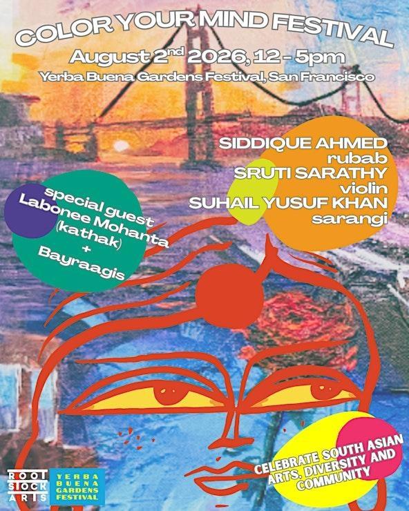 Color Your Mind  Indian Music Festival in San Francisco 2026