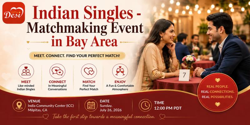 Indian Singles Matchmaking Event in Bay Area