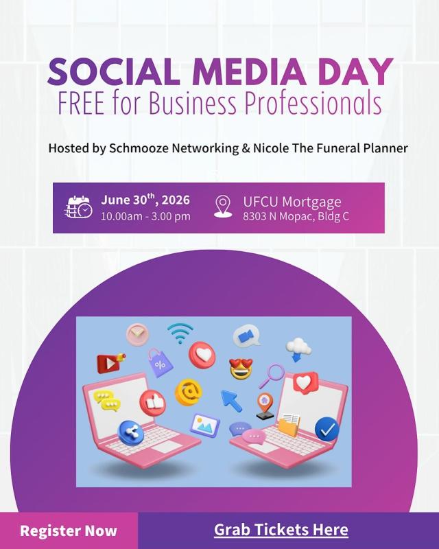 SOCIAL MEDIA DAY - Complimentary Classes - Austin, TX