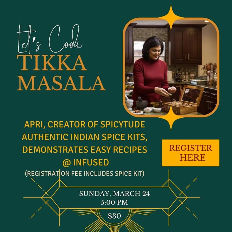 Butter Chicken Cooking Demonstration - Dallas, TX